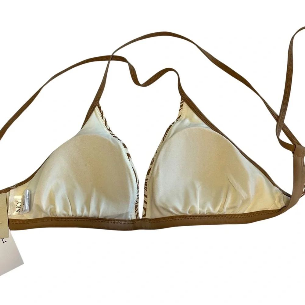 Skye Swimwear Jayme‎ Top and Melanie Bottom - BIOMES Two Piece Bikini Set XL NEW
